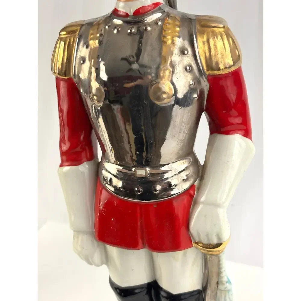Vintage Italian Sicilian Guard‎ Ceramic Decanter 1960s Barware 18
